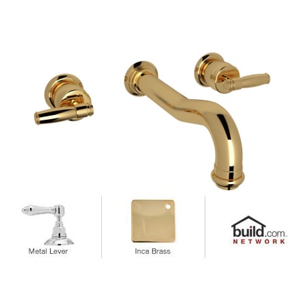 A large image of the Rohl MB1930LM Inca Brass