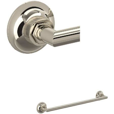A large image of the Rohl MBG1/18 Polished Nickel
