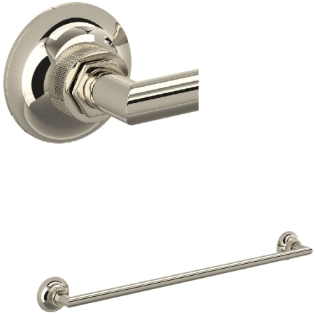 A large image of the Rohl MBG1/24 Polished Nickel