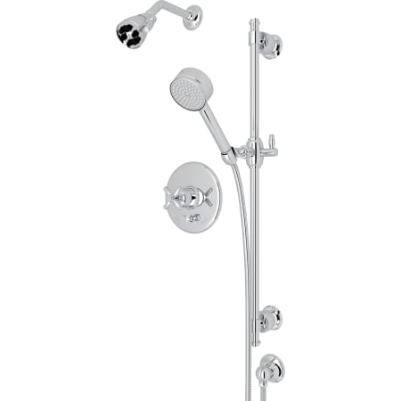 A large image of the Rohl MBKIT34XM Polished Chrome