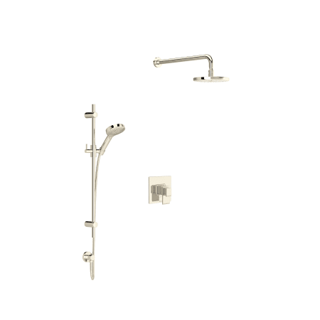 A large image of the Rohl MEDA-TMN23W1LM-KIT Polished Nickel