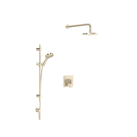 A large image of the Rohl MEDA-TMN23W1LM-KIT Satin Nickel