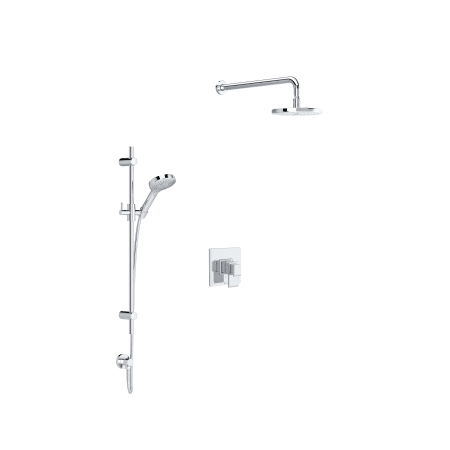 A large image of the Rohl MEDA-TMN44W1LM-KIT Polished Chrome