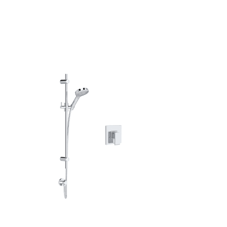 A large image of the Rohl MEDA-TMN51W1LM-KIT Polished Chrome