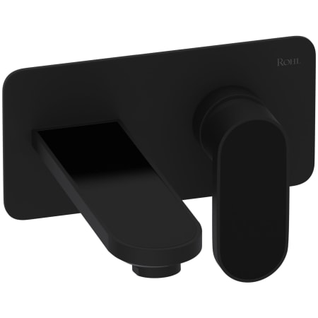 A large image of the Rohl MI01W2NR Matte Black