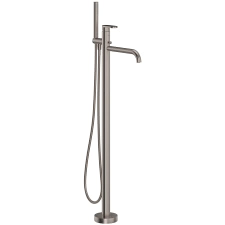 A large image of the Rohl MI05F1 Satin Nickel / Greystone Quarry