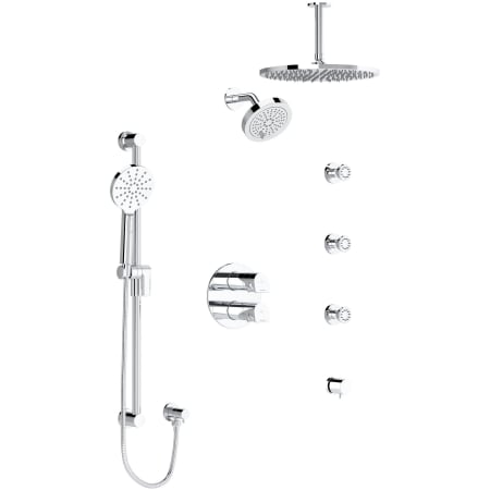 A large image of the Rohl ODE-OD83-KIT Chrome