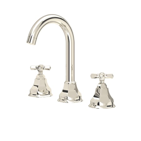 A large image of the Rohl PN08D3XM Polished Nickel