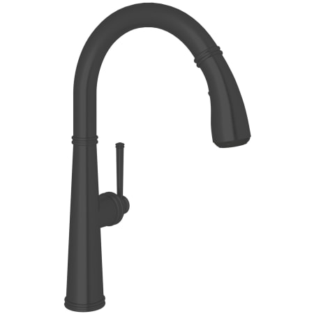 A large image of the Rohl R7514LM-2 Matte Black