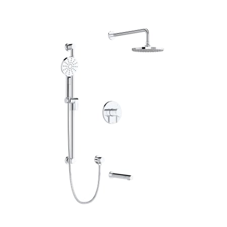 A large image of the Rohl SYLLA-TSYTM47-KIT Chrome