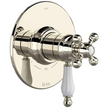 A large image of the Rohl TAC23W1OP Polished Nickel