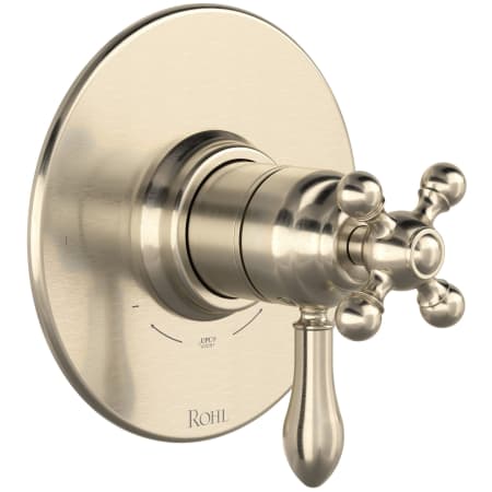 A large image of the Rohl TAC44W1LM Satin Nickel