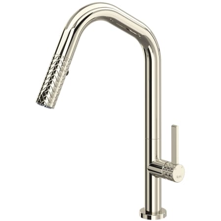 A large image of the Rohl TE56D1LM Polished Nickel