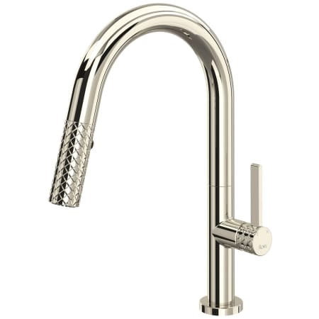 A large image of the Rohl TE65D1LM Polished Nickel