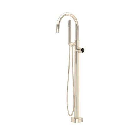 A large image of the Rohl TEC06HF1IW Satin Nickel / Matte Black
