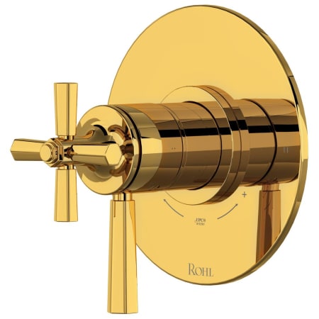 A large image of the Rohl TMD44W1LM Unlacquered Brass