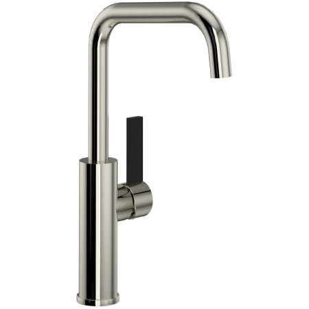 A large image of the Rohl TR61D1LB Polished Nickel / Matte Black