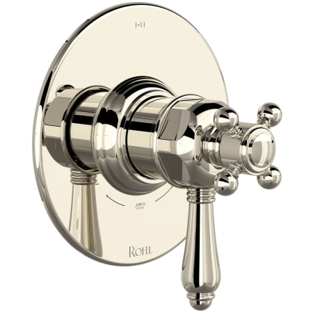 A large image of the Rohl TTD23W1LM Polished Nickel