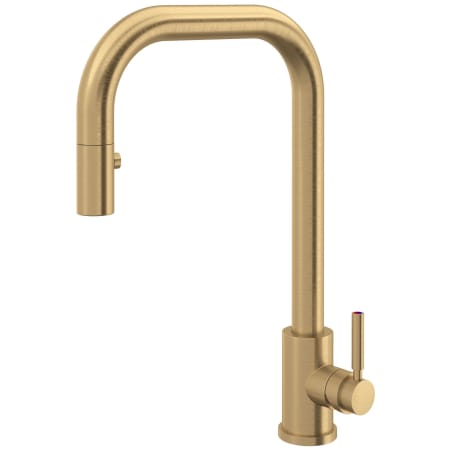 A large image of the Rohl U.4046L-2 Satin English Gold