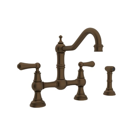 Rohl U.4756L-EB-2 English Bronze Perrin and Rowe Bridge ...