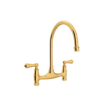 Rohl U.4791L-EG-2 Inca Brass Perrin and Rowe Bridge High ...