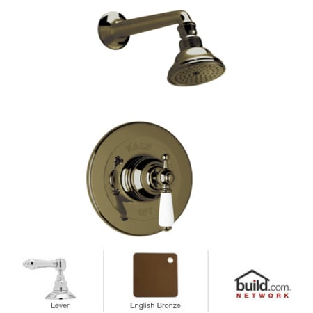 A large image of the Rohl U.KIT50EL English Bronze