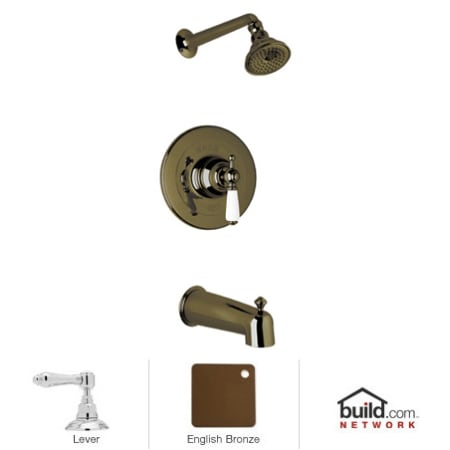 A large image of the Rohl U.KIT51EL English Bronze