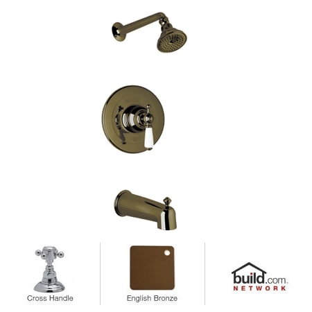 A large image of the Rohl U.KIT51EX English Bronze