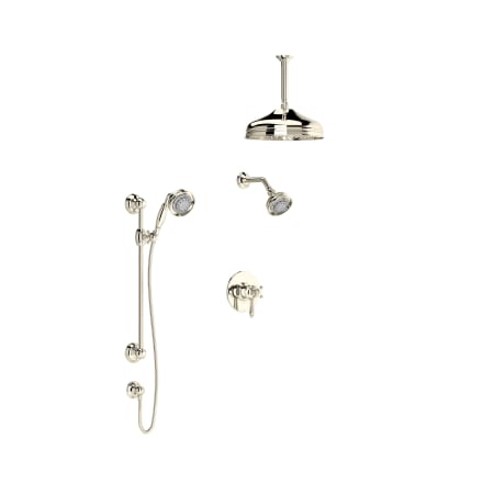 A large image of the Rohl VIAGGIO-TTD47W1LM-KIT Polished Nickel