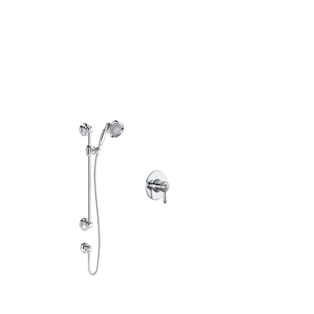 A large image of the Rohl VIAGGIO-TTD51W1LM-KIT Polished Chrome