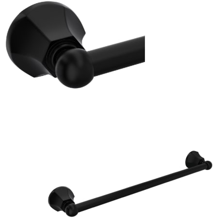 A large image of the Rohl WE1/18 Matte Black