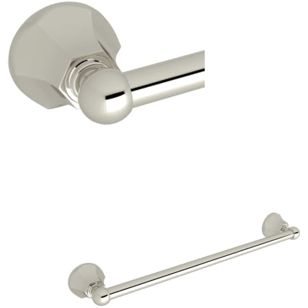 A large image of the Rohl WE1/18 Polished Nickel