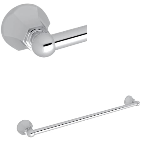 A large image of the Rohl WE1/24 Polished Chrome
