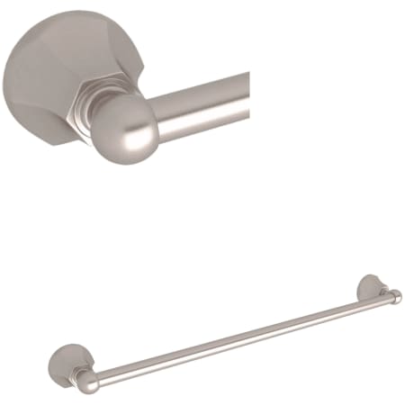 A large image of the Rohl WE1/24 Satin Nickel