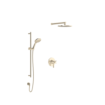 A large image of the Rohl WELLSFORD-TTN23W1LM-KIT Satin Nickel