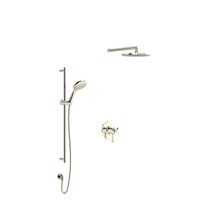 A large image of the Rohl WELLSFORD-TTN44W1LM-KIT Polished Nickel