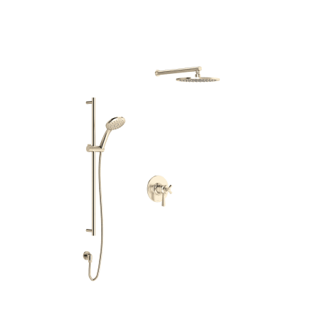 A large image of the Rohl WELLSFORD-TTN44W1LM-KIT Satin Nickel