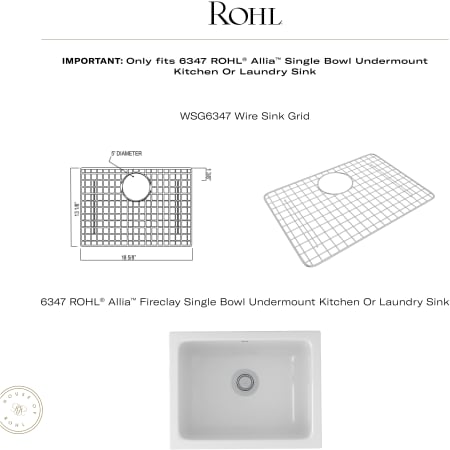 A large image of the Rohl WSG6347 Alternate View