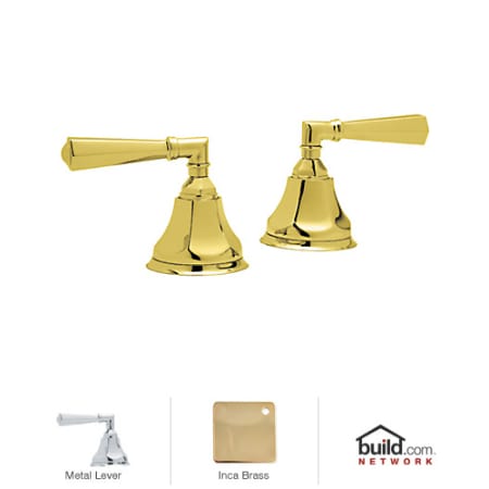 A large image of the Rohl A1911LM Inca Brass