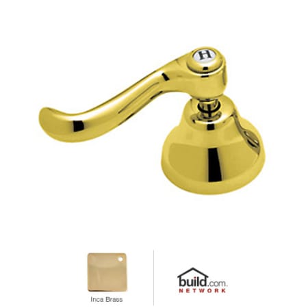 A large image of the Rohl A2717LM Inca Brass