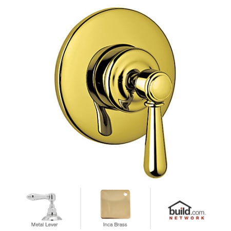A large image of the Rohl A3770LM/TO Inca Brass
