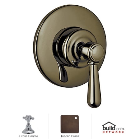 A large image of the Rohl A3770XM/TO Tuscan Brass
