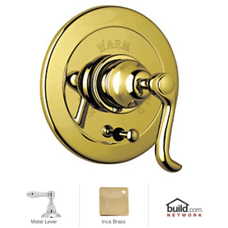 A large image of the Rohl A7500LM Inca Brass