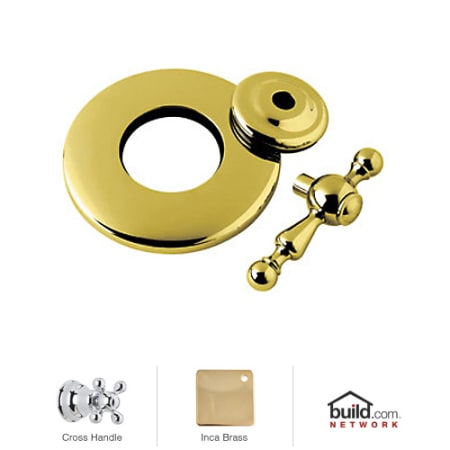 A large image of the Rohl AC27X/TO Inca Brass
