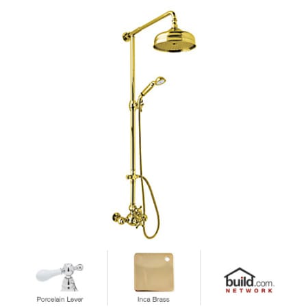 A large image of the Rohl AC407LP Inca Brass