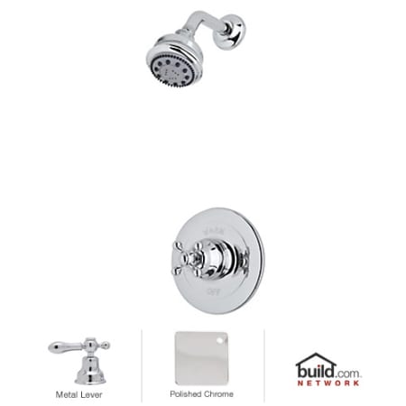 A large image of the Rohl ACKIT20L Polished Chrome