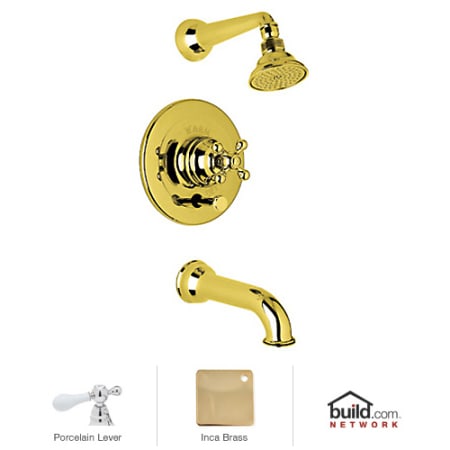 A large image of the Rohl ACKIT31LP Inca Brass