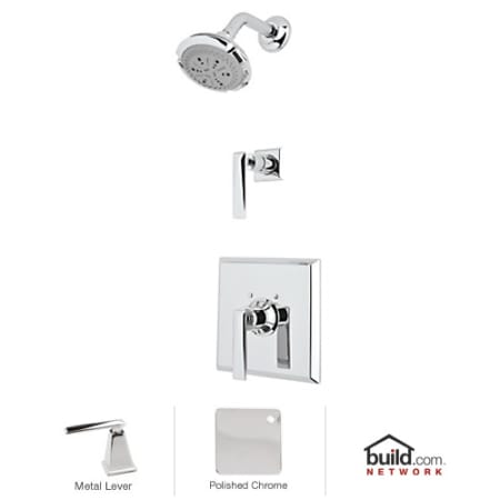 A large image of the Rohl AKIT10LV Polished Chrome