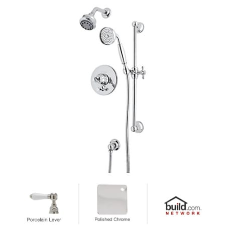 A large image of the Rohl AKIT20LP Polished Chrome