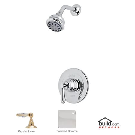 A large image of the Rohl AKIT21LC Polished Chrome